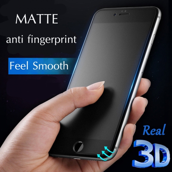 cep telefonu aksesuarları mat 9h mobil yumuşak cam koruyucu, iphone 7 softedge için