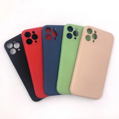 iPhone 13 Pro Series Soft Slim Fit Colorful TPU Silicone With Camera Protection Phone Case