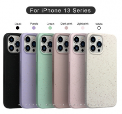 iPhone 13 series fully Biodegradable Material Environmentally  Friendly Protective Phone Case